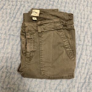 J. Crew Sage Green Trousers